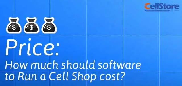 Pricing overview for cell shop POS and software solutions